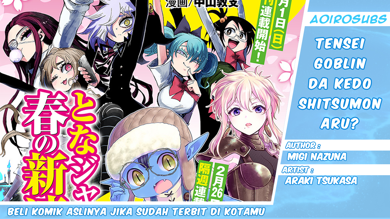 Tensei Goblin da kedo Shitsumon aru? Chapter 02 Bahasa Indonesia